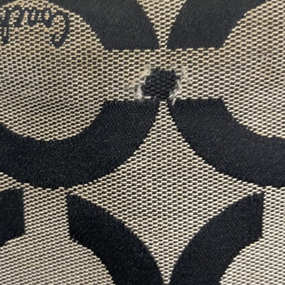 Lost in the 🔥 Coach Poppy Op Art Signature Tote - Picture 8 of 12